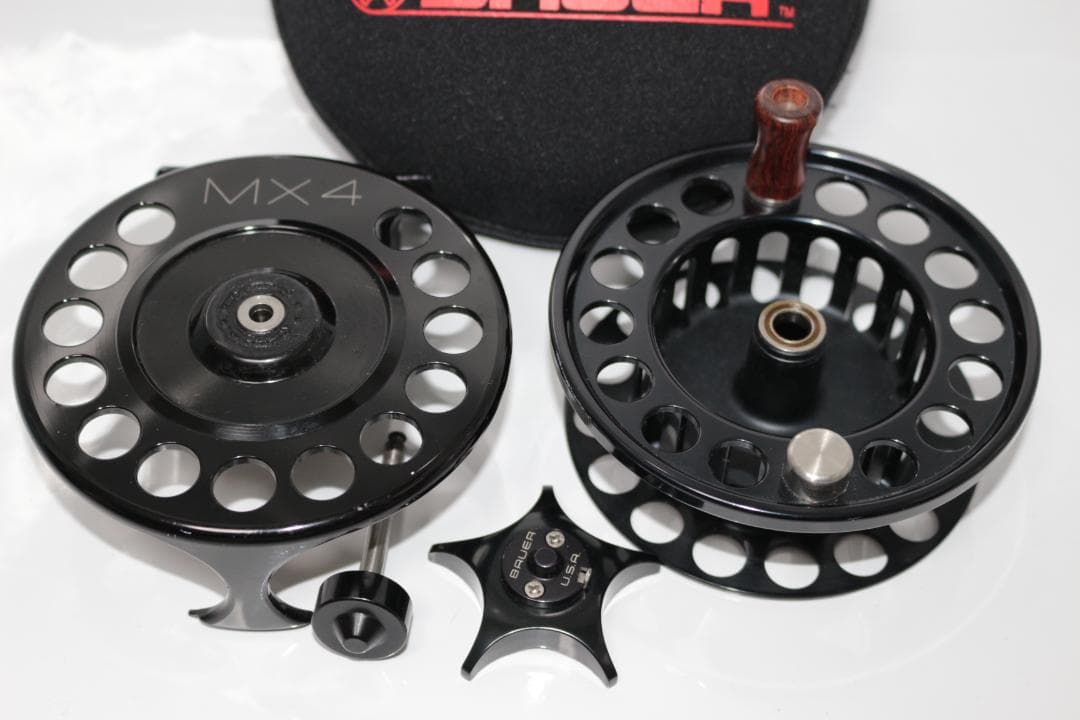 バウアー Bauer　MX 4　黒　 コルクドラグ　9番クラス　ポーチ付き美品