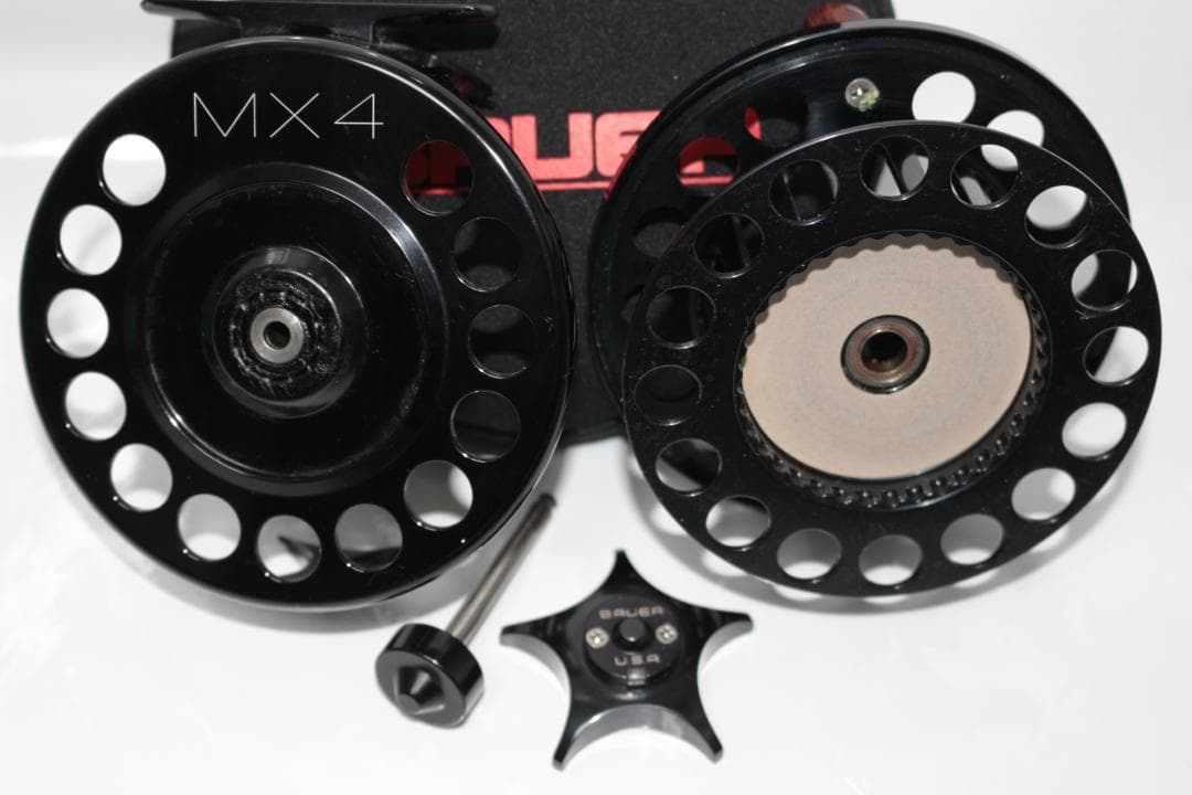 バウアー Bauer　MX 4　黒　 コルクドラグ　9番クラス　ポーチ付き美品