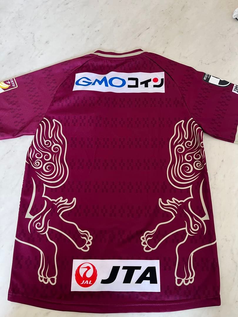 2019 FC琉球 1st ホーム ユニフォーム 小野伸二 サイン入 Mサイズ