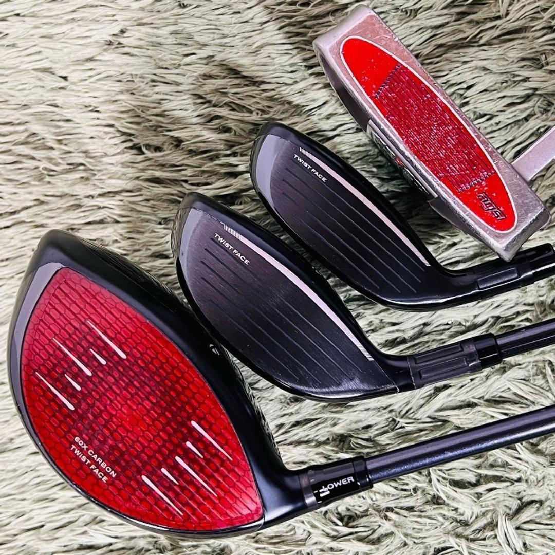 テーラーメイド ステルス2 11本セット メンズゴルフ フルセット 初心者 入門