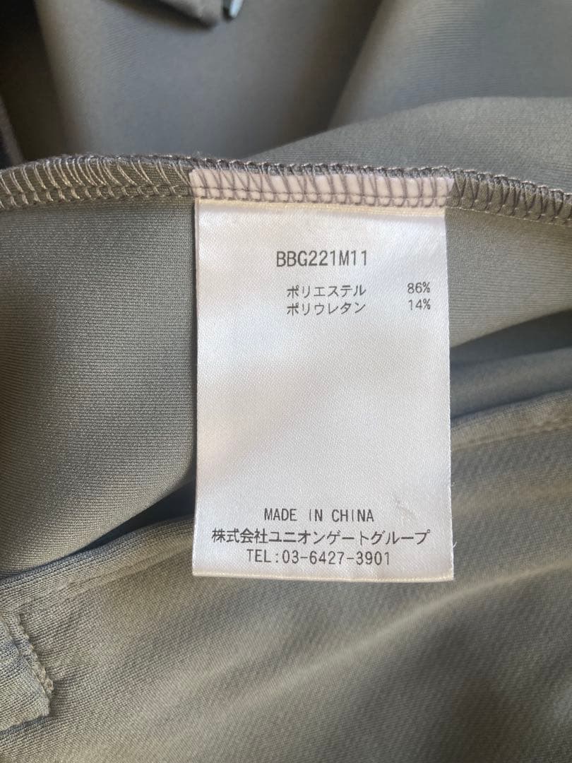 【美品】BRIEFING MENS 3D LOGO PARKA M グレー