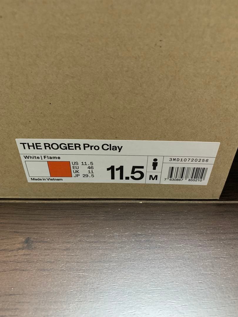 新品未使用【On】THE ROGER Pro Clayテニスシューズ29.5cm