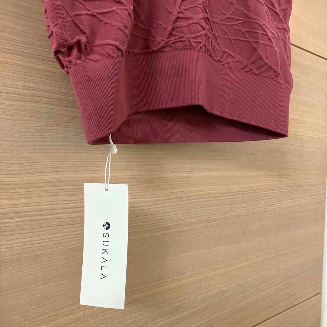 ♡新品♡【SUKALA】ジオメトリックアクティブブラトップ　M スモークローズ