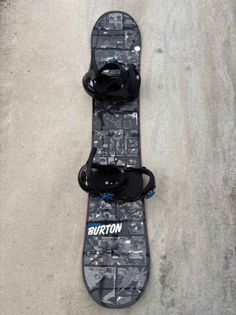 BURTON DESCENDANT 148 スノーボード セットcustom M