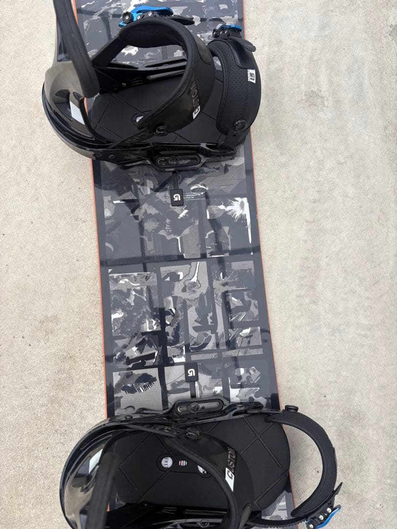 BURTON DESCENDANT 148 スノーボード セットcustom M