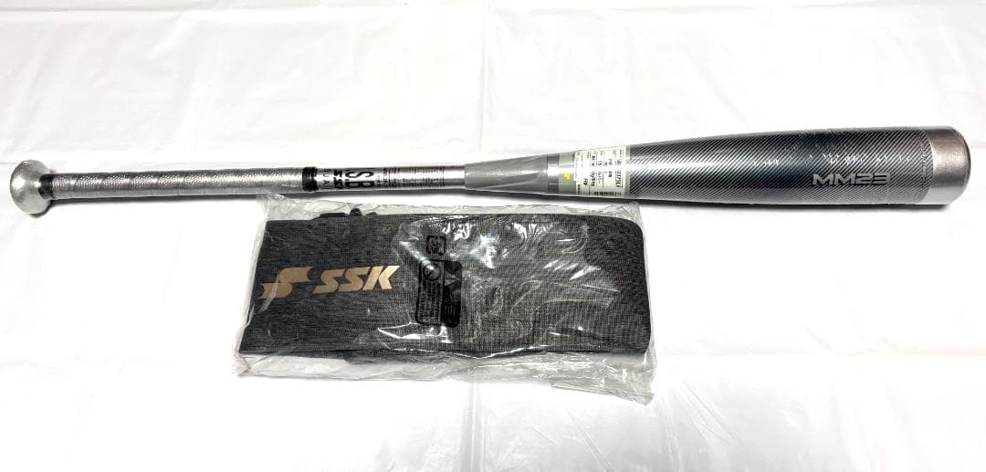数量限定品！ SSK MM23 軟式FRP製バット シルバー 84cm 720g