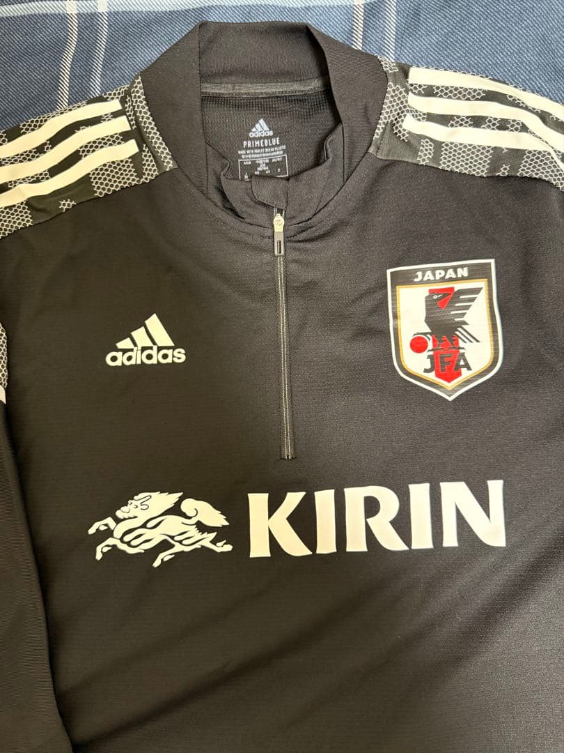 【レトロ品】ADIDAS サッカー日本代表 PRIMEBLUE ジャージ LL