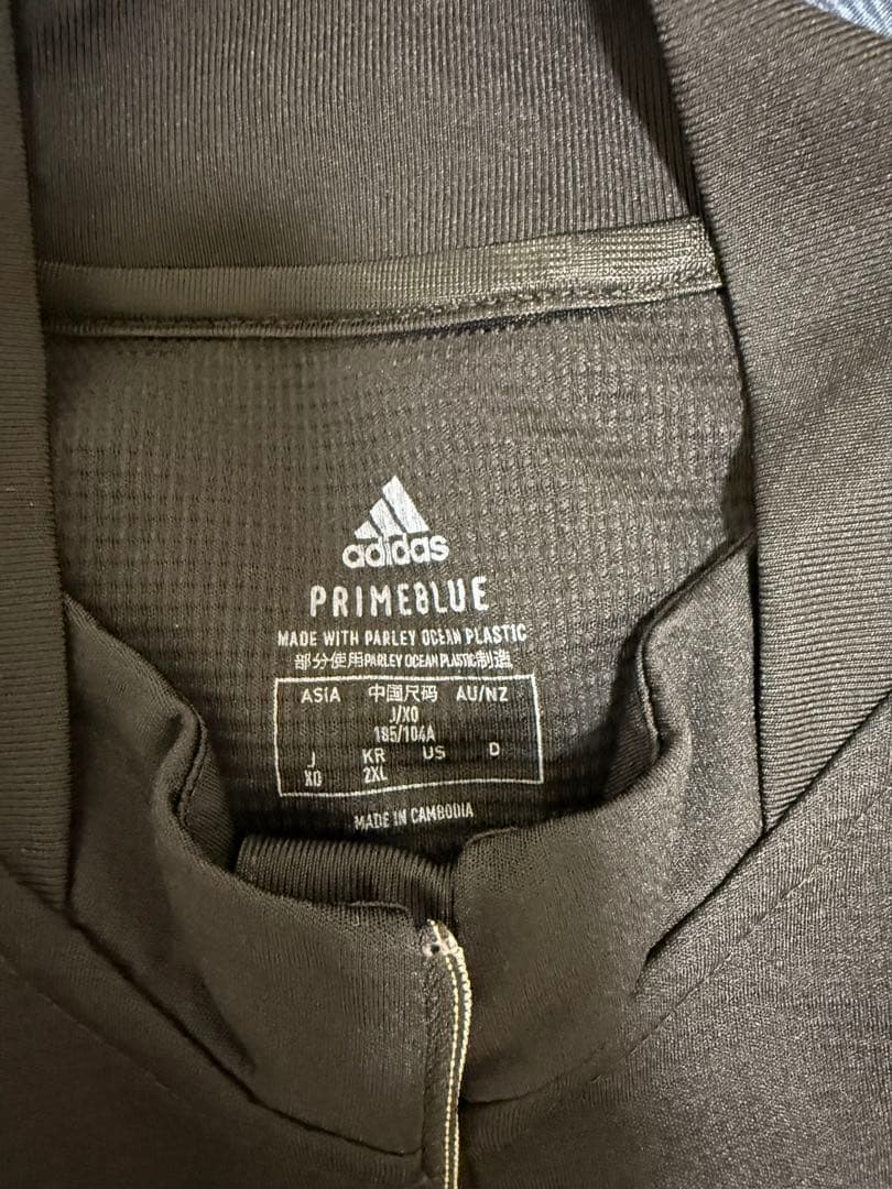 【レトロ品】ADIDAS サッカー日本代表 PRIMEBLUE ジャージ LL