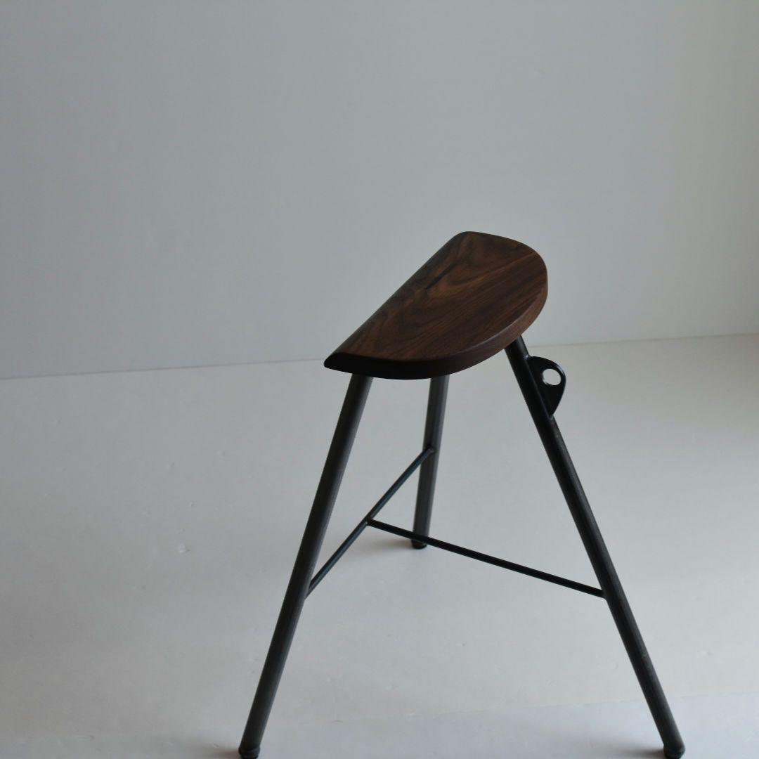 111 ウォールナット ハンドメイド スツール 腰掛け 椅子 furniture
