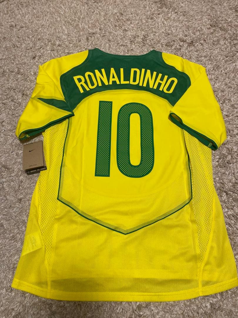 【正規品】ロナウジーニョ　ブラジル代表　ユニホーム