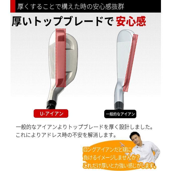 FLIT-BOX 高反発ユーティリティアイアン U4