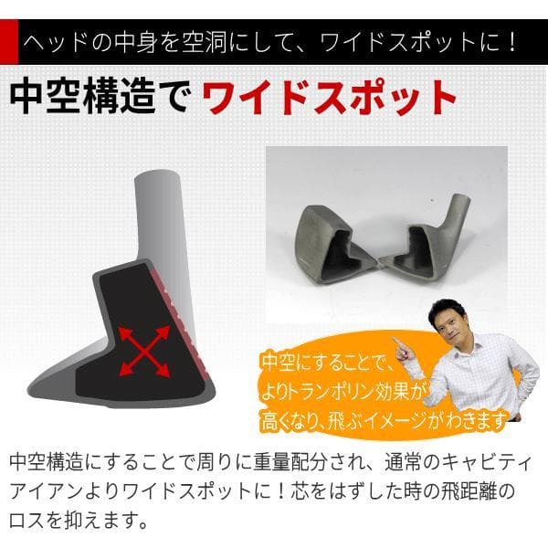 FLIT-BOX 高反発ユーティリティアイアン U4