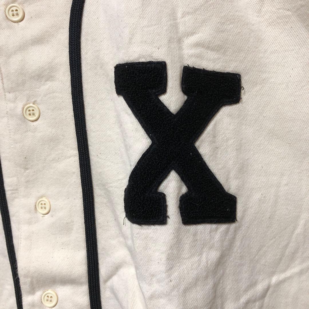 マルコムX ベースボールシャツ　野球ウェア