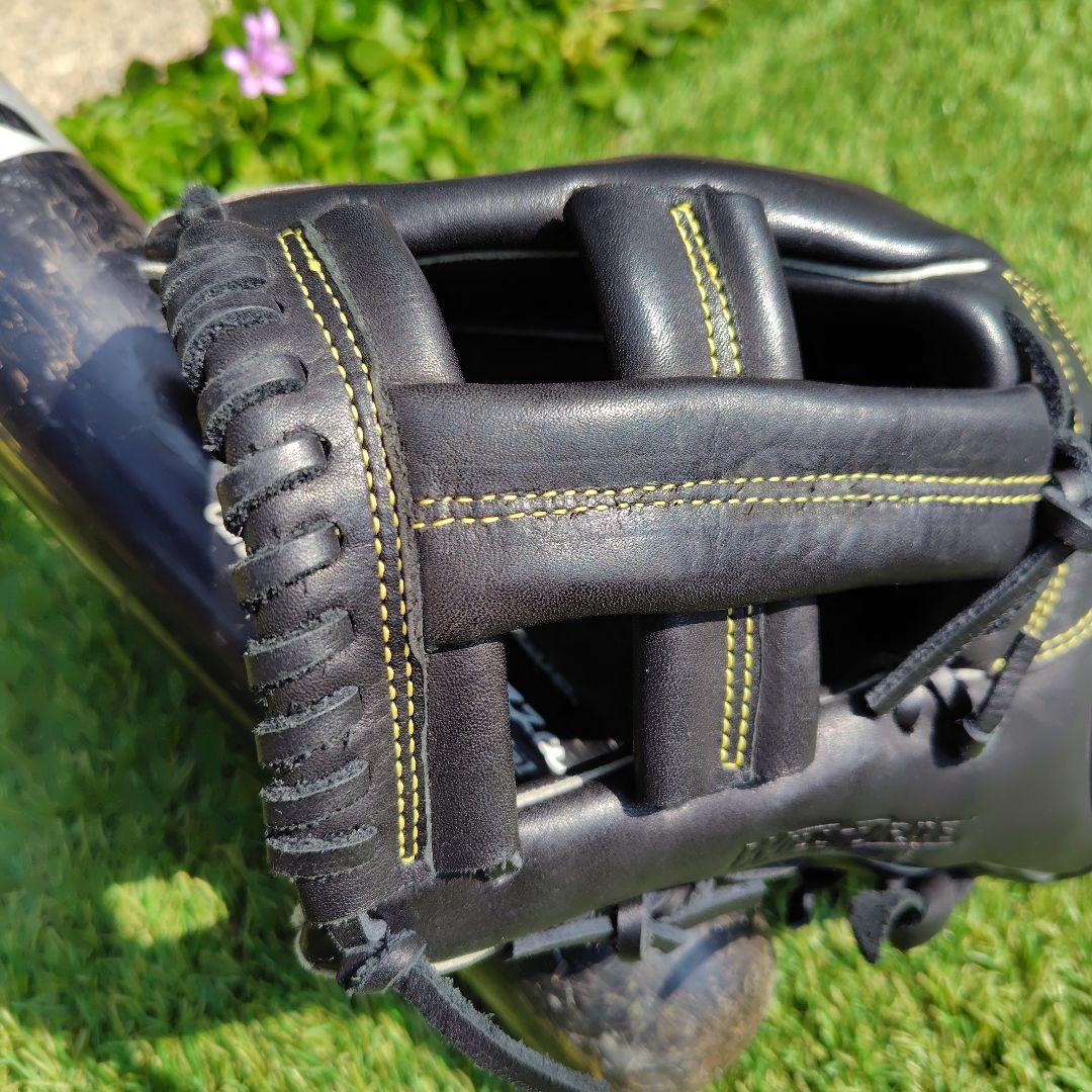 Mizuno 軟式グローブ 黒　美品です