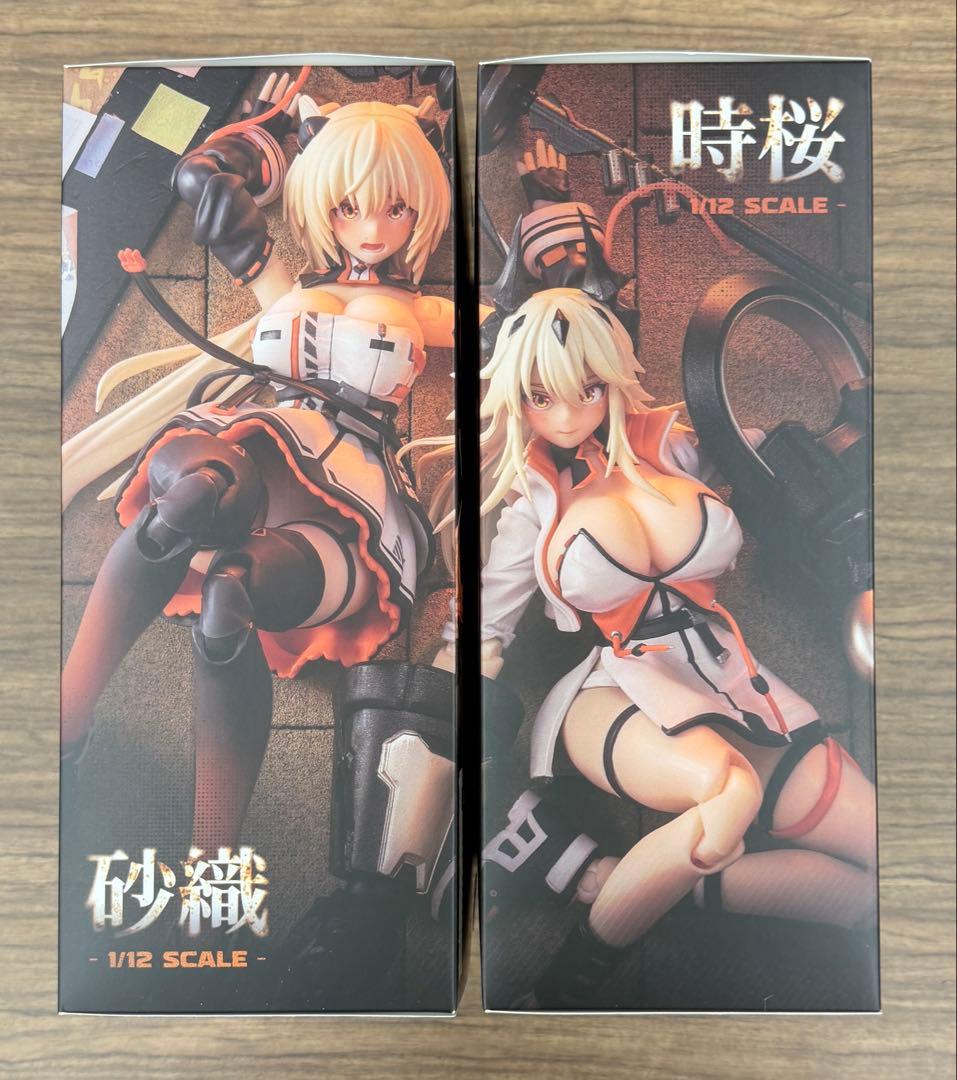 新品 あみあみ特典付き 蝸之殻スタジオ 砂の家 時桜・砂織 1/12 フィギュア