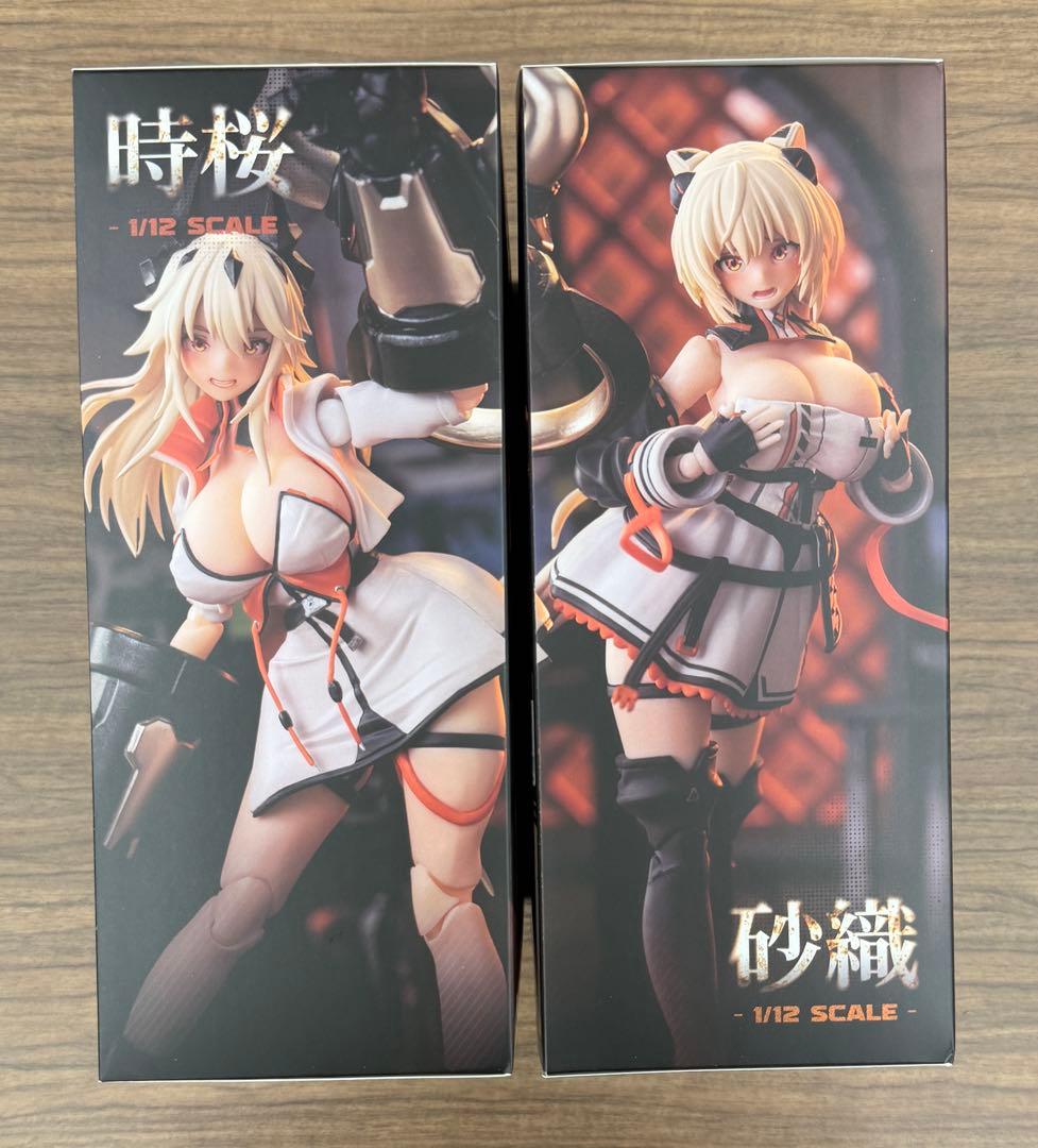 新品 あみあみ特典付き 蝸之殻スタジオ 砂の家 時桜・砂織 1/12 フィギュア