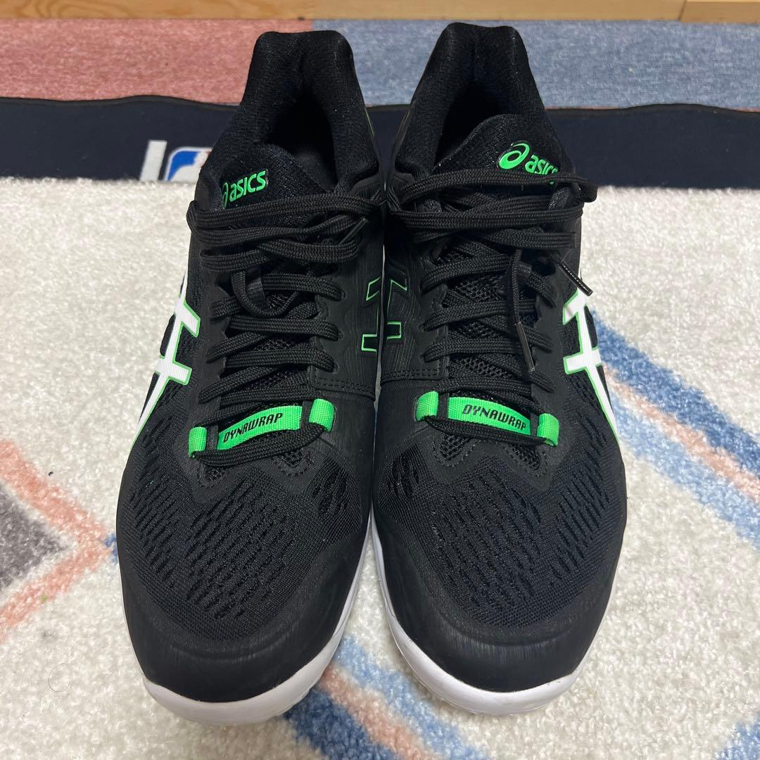 asics DYNABLAST ブラック/グリーン　29cm
