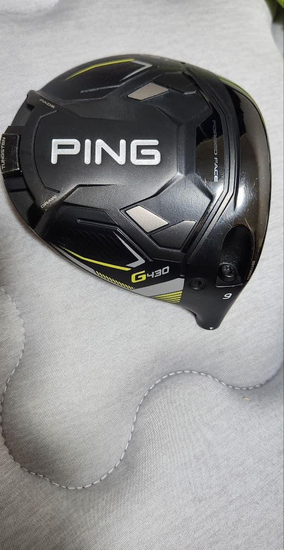 PING G430 LST　９度　ドライバーヘッドのみ 　ヘッドカバー付き