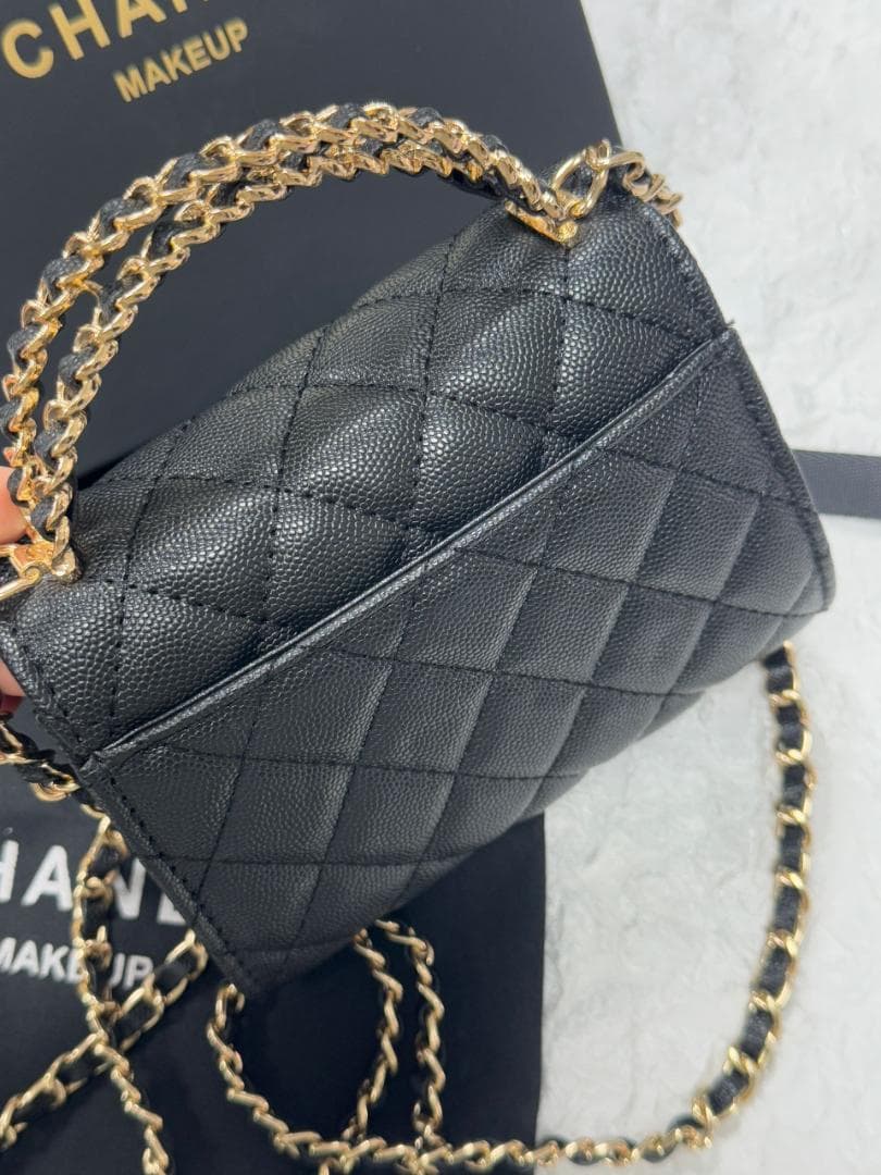 VIP✨ 非売品✨限定 ブラックレザーショルダーバッグ