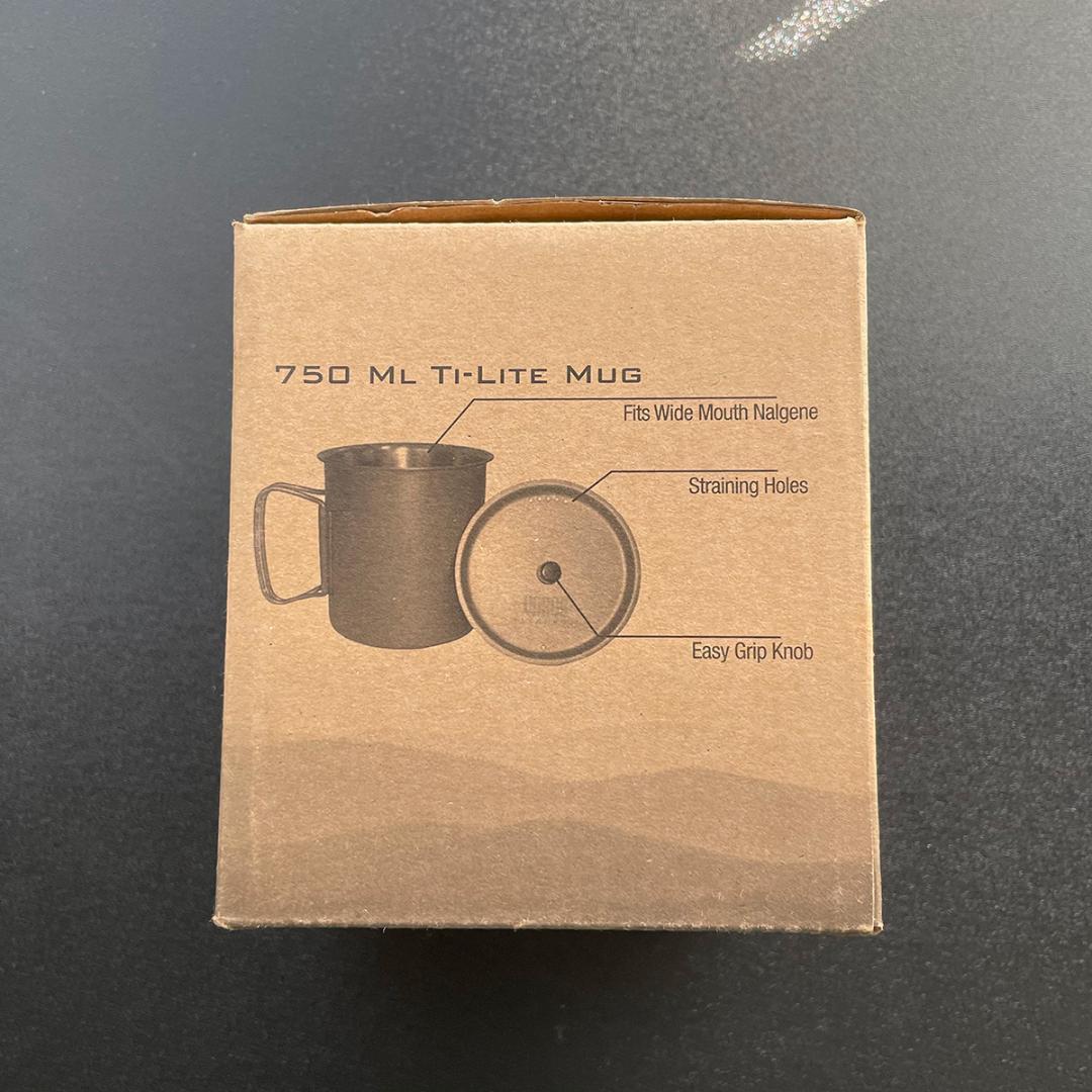 VARGO 750 TI LITE MUG チタンポット
