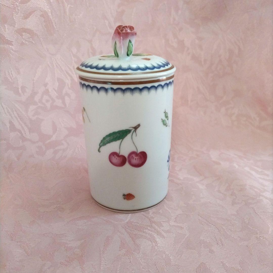 リチャードジノリ　イタリアンフルーツ　ジャムポット　キャンディポット　小物入れ