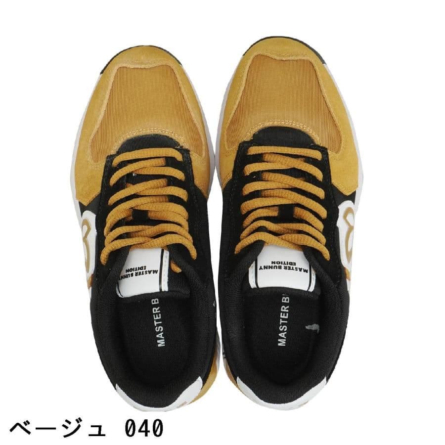 MASTER BUNNY EDITION ベロア×メッシュ ゴルフシューズ