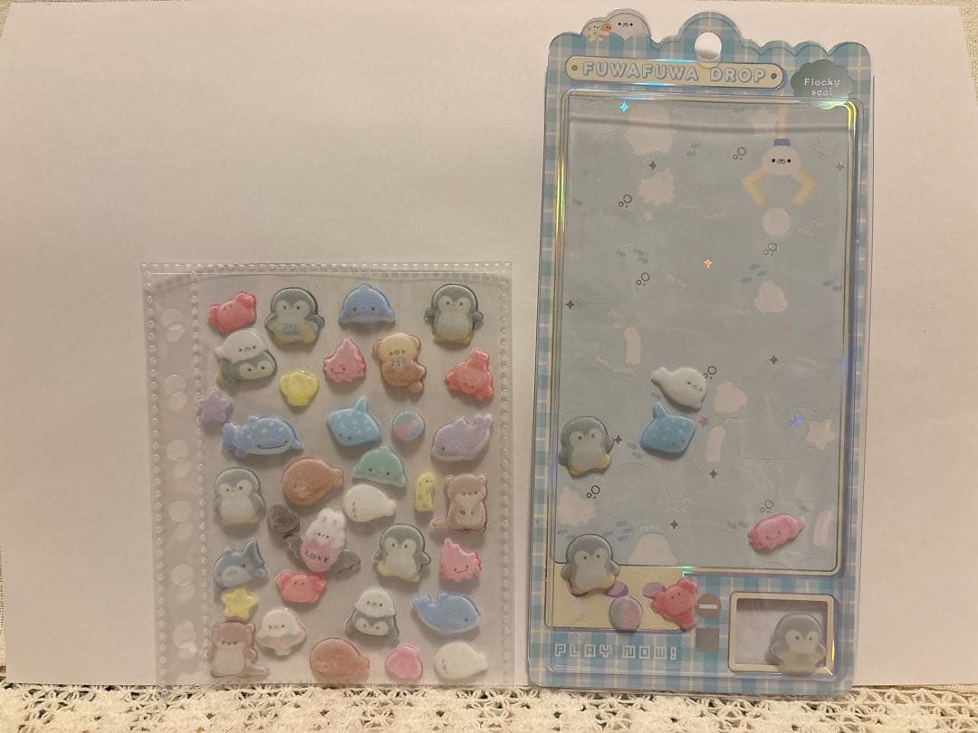 シール帳　完成品　エンジェルブルー