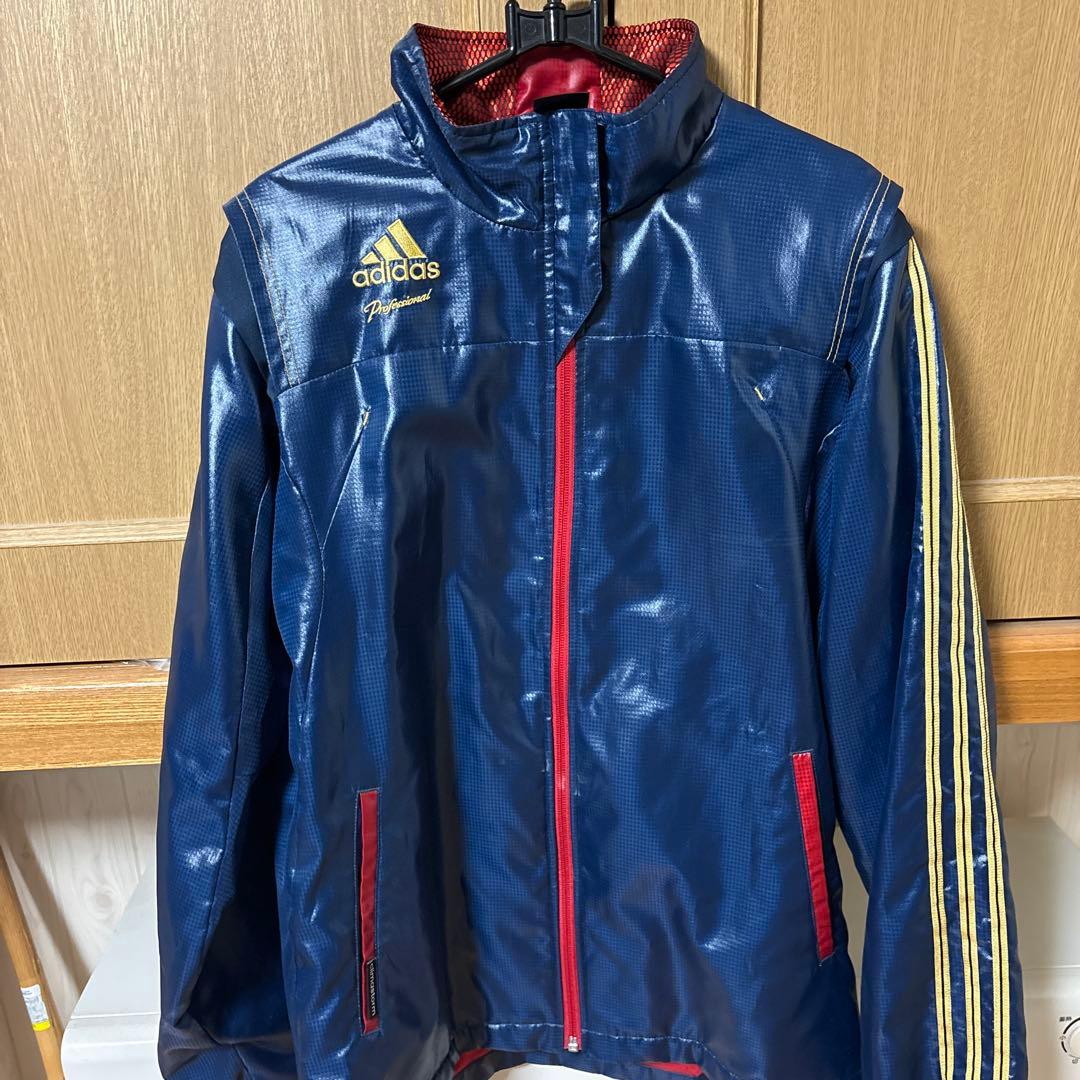 adidas Professional ジャケット・パンツセット ネイビー　Ｌ
