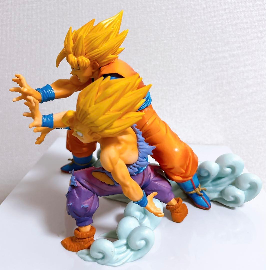 ドラゴンボール　一番くじ　フィギュア　A賞　孫悟空　孫悟飯　親子かめはめ波