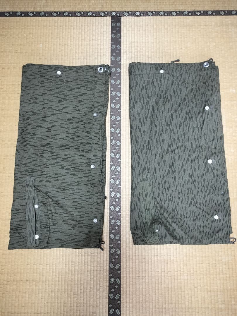 東ドイツ軍　ポンチョ2枚　軍幕