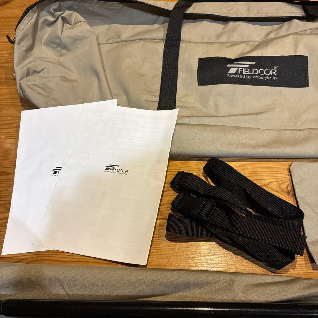 FIELDOOR パップテント320 TC サイドウォール付属