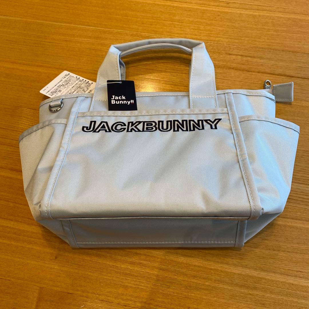 【新品】JACKBUNNY ライトブルー ゴルフバッグ