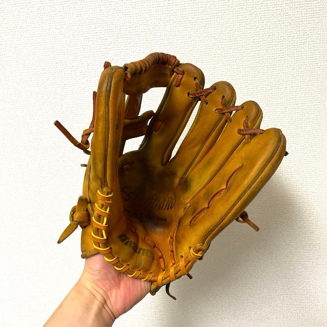 415 ミズノ ビューリーグ 型抜群 即戦力 硬式 外野手用グローブ