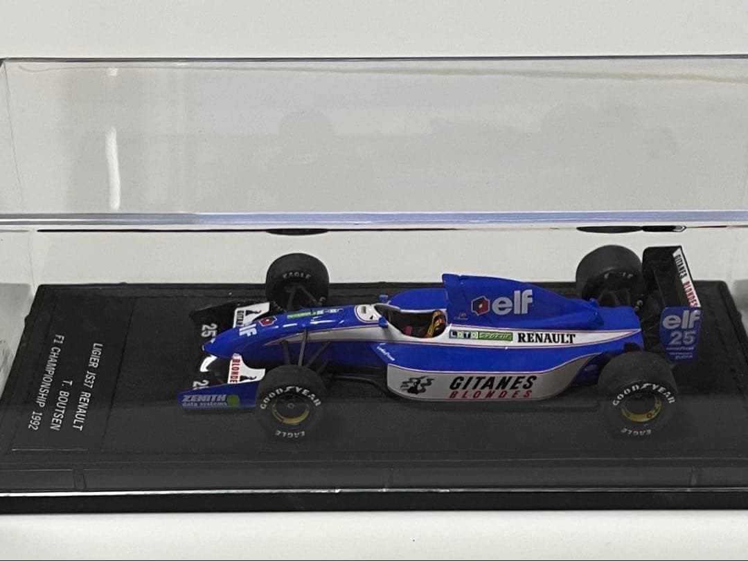 TAMEO 1/43 リジェ・JS37 ルノー　ブーツェン　1992年 F1