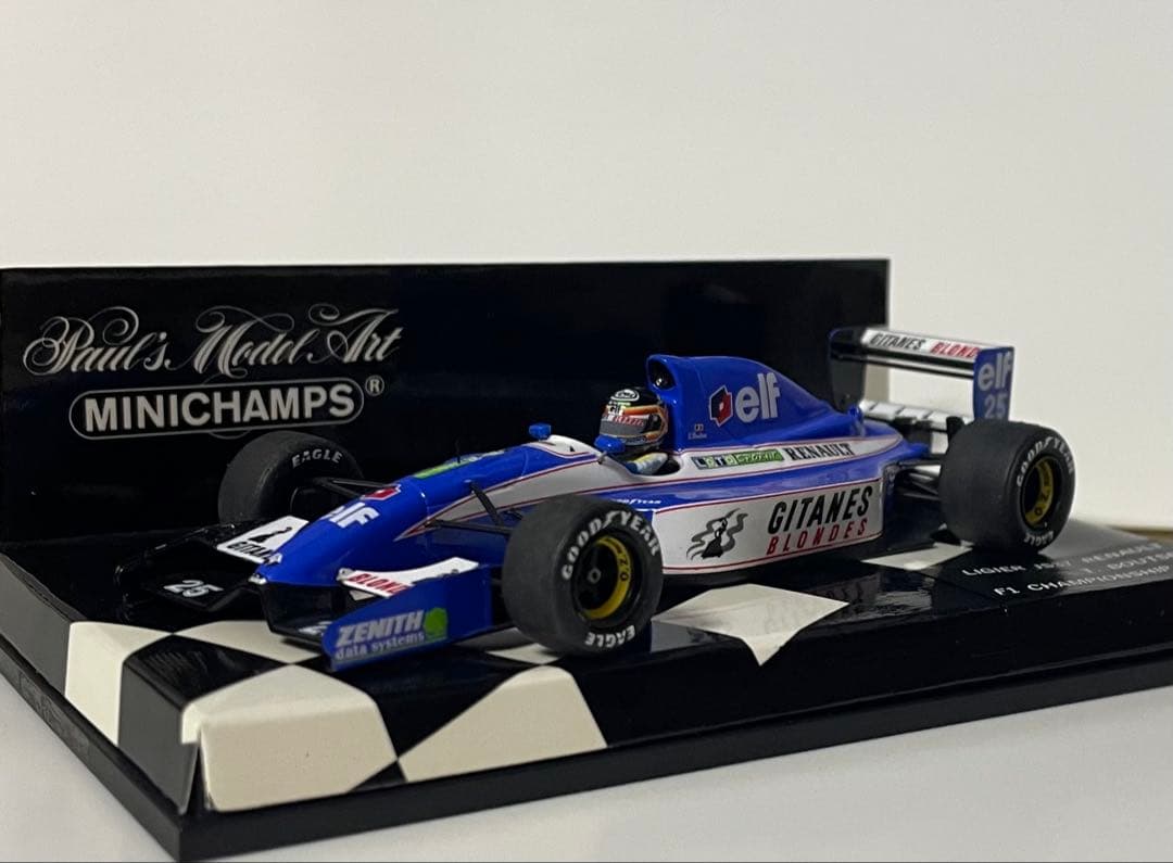 TAMEO 1/43 リジェ・JS37 ルノー　ブーツェン　1992年 F1
