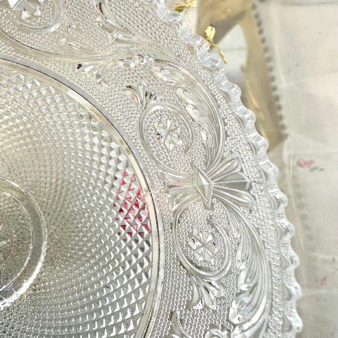 Baccarat バカラ　アラベスクミニプレート＆ボウル　クリスタル
