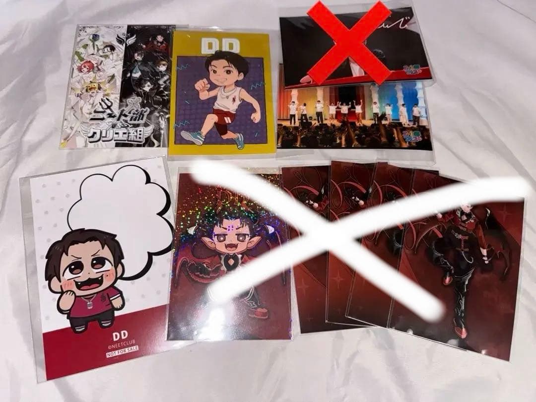ニート部 50人クラフト DD アクスタ アクキー チェキ 缶バッジ まとめ売り