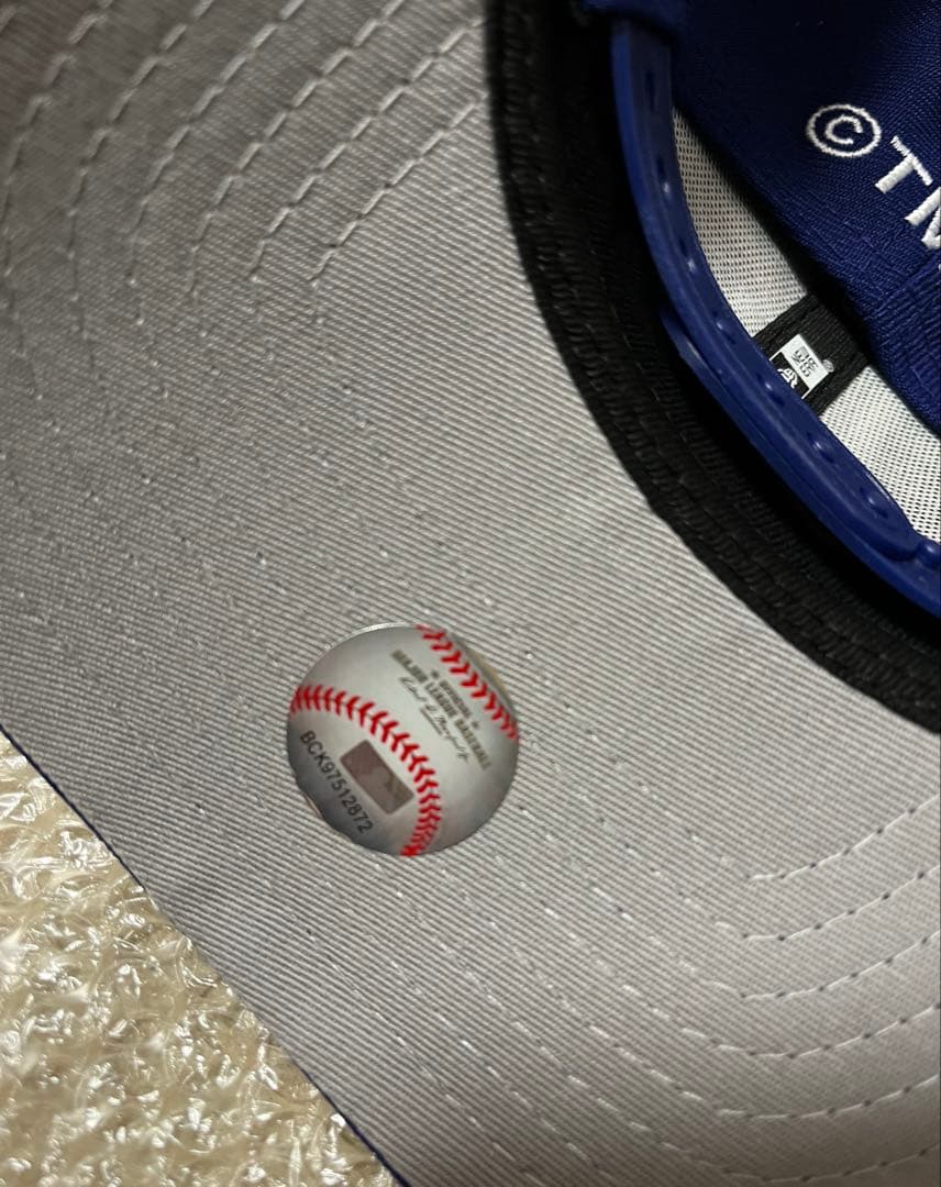 NEW ERA 9FORTY ネイビー キャップ 村上隆 ドジャース