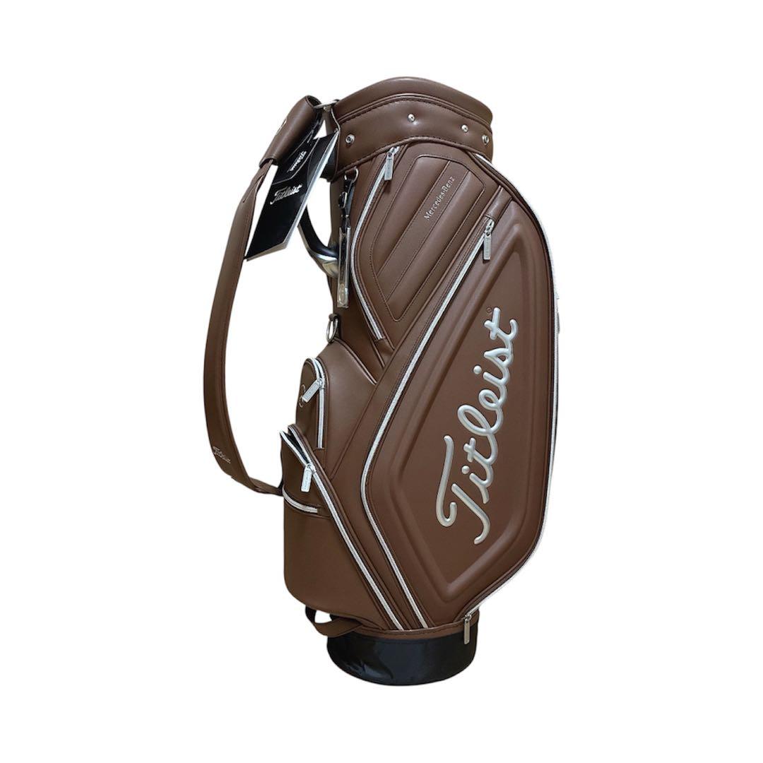 Titleist ゴルフ ブラウン メルセデス・ベンツ キャディバッグ
