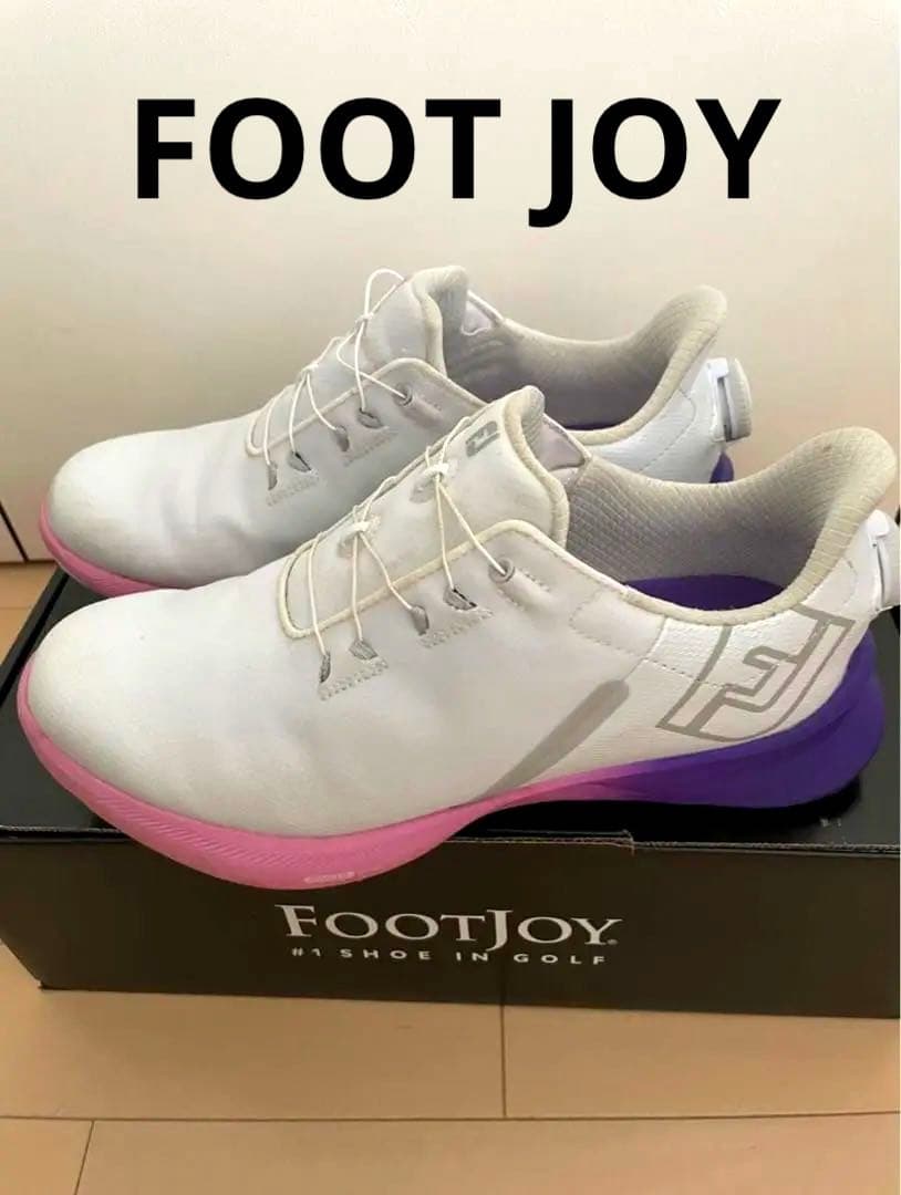 【お値下げ】footjoy フューエル　ゴルフシューズ25cm