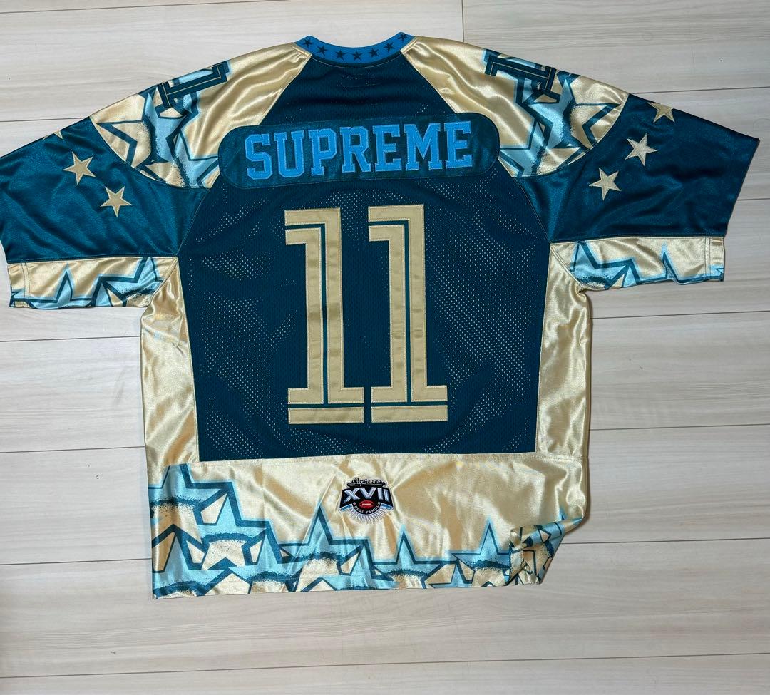 Supreme Stars Football Jersey ゴールド　Mサイズ