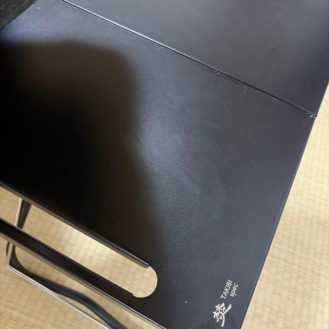 スノーピーク　TAKIBI Myテーブル　ブラック