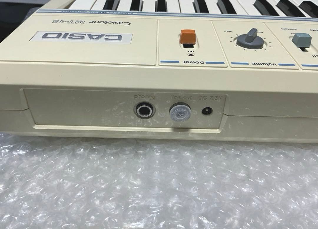 Casio MT-45☆カシオトーン初期モデル☆グッドデザイン賞受賞品☆