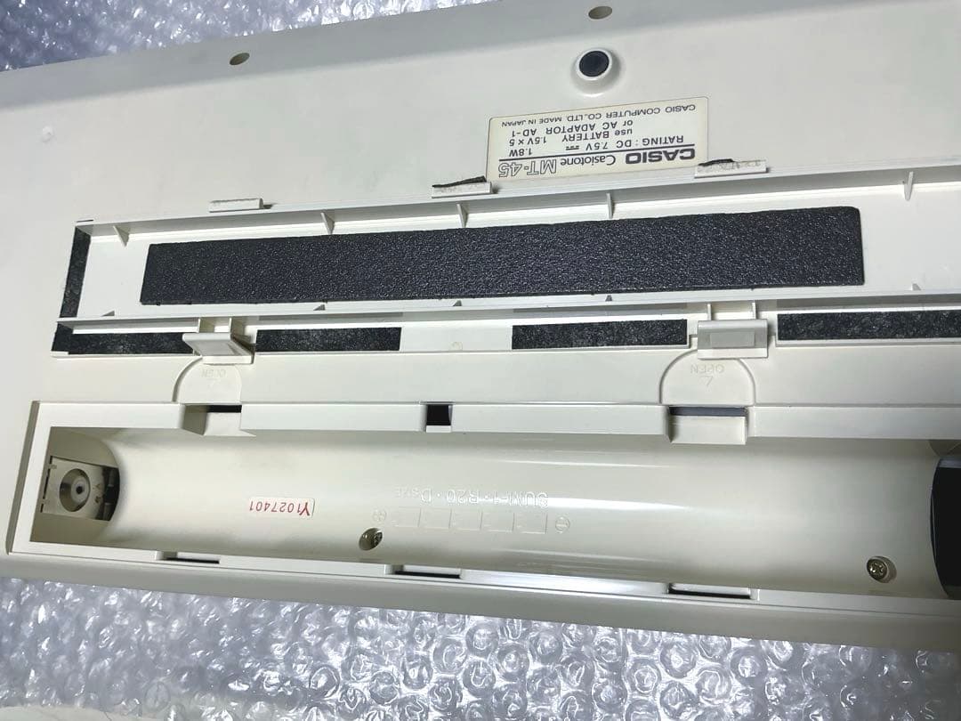 Casio MT-45☆カシオトーン初期モデル☆グッドデザイン賞受賞品☆
