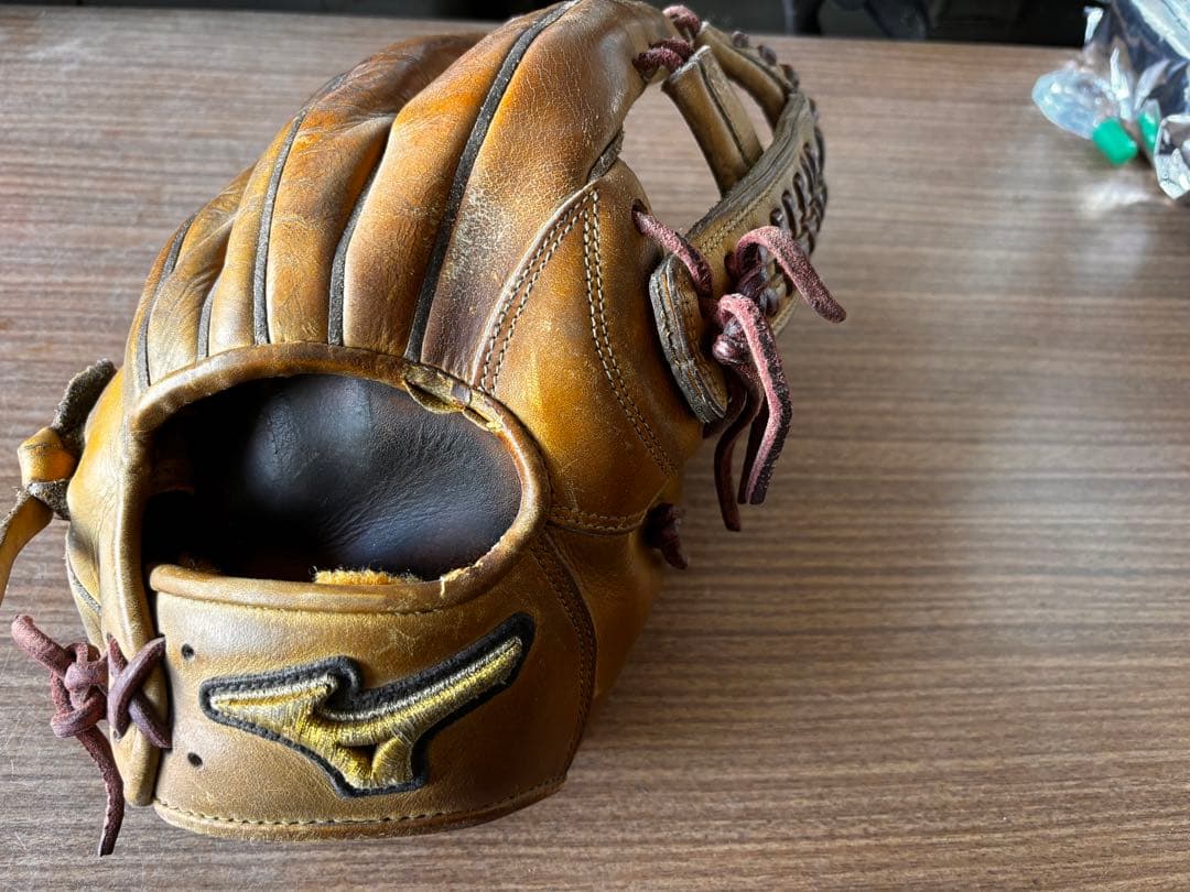 Mizuno pro ブラウン 野球グローブ 右投げ硬式用