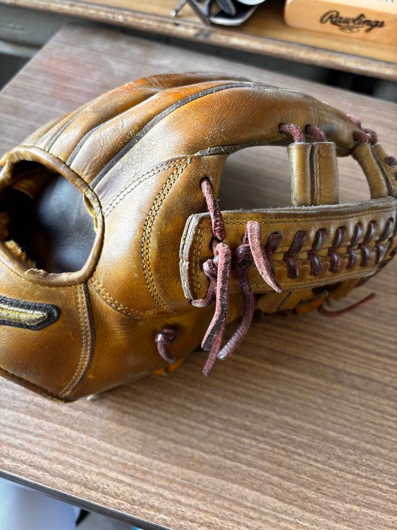 Mizuno pro ブラウン 野球グローブ 右投げ硬式用