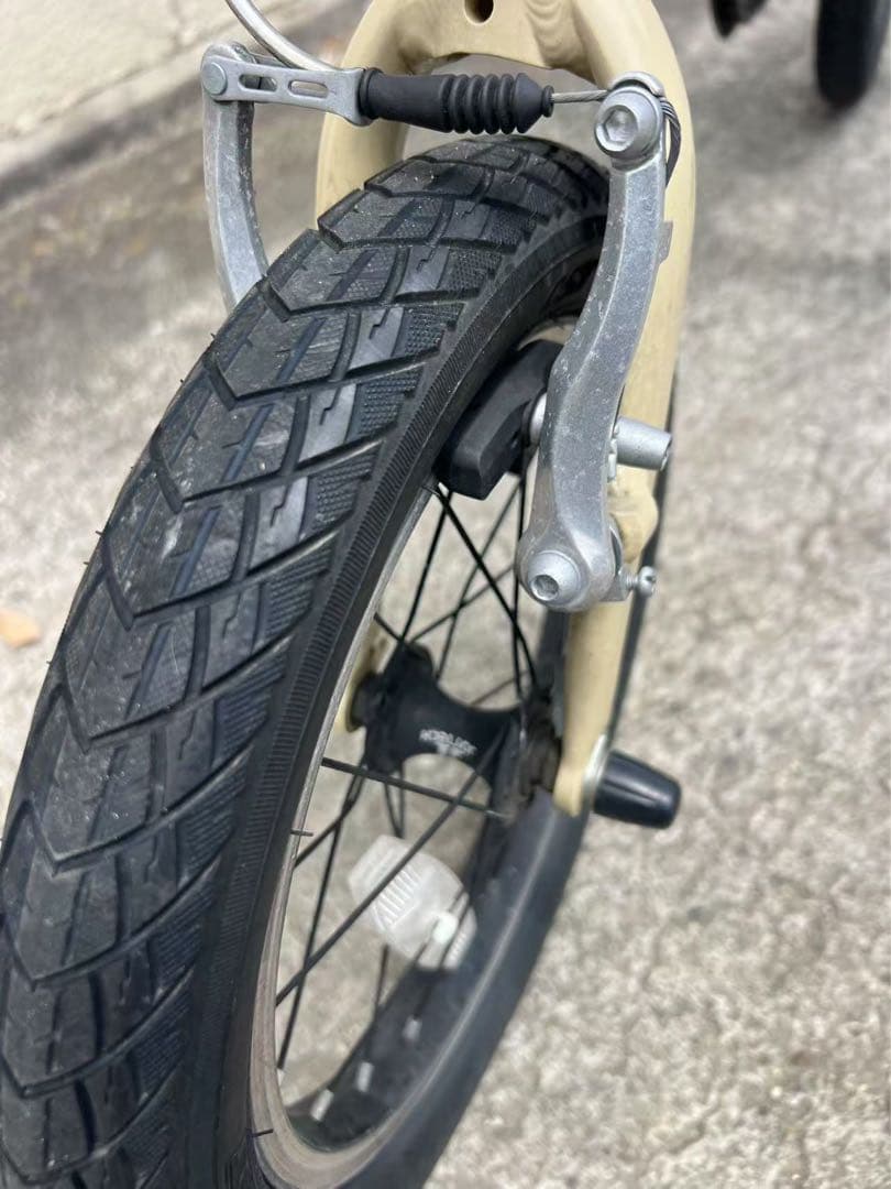 272 OUTRUNK 14インチ ハンドル折り畳み自転車 ミニベロ