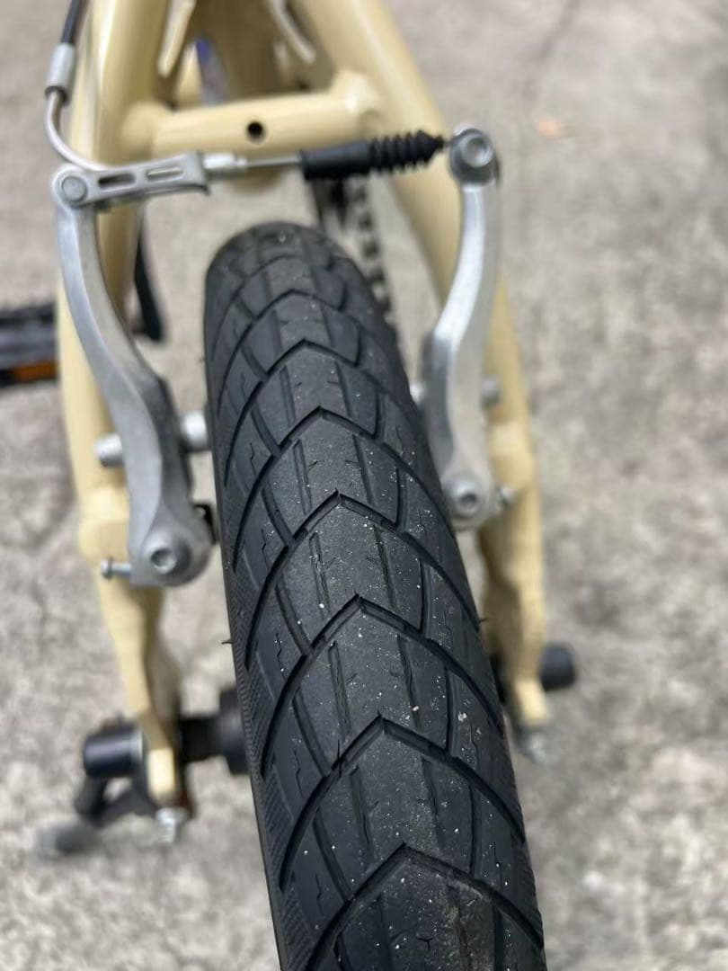 272 OUTRUNK 14インチ ハンドル折り畳み自転車 ミニベロ