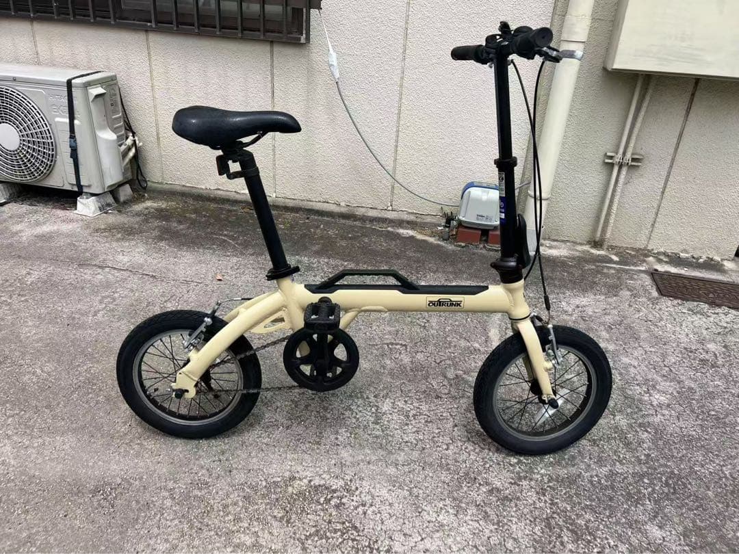 272 OUTRUNK 14インチ ハンドル折り畳み自転車 ミニベロ