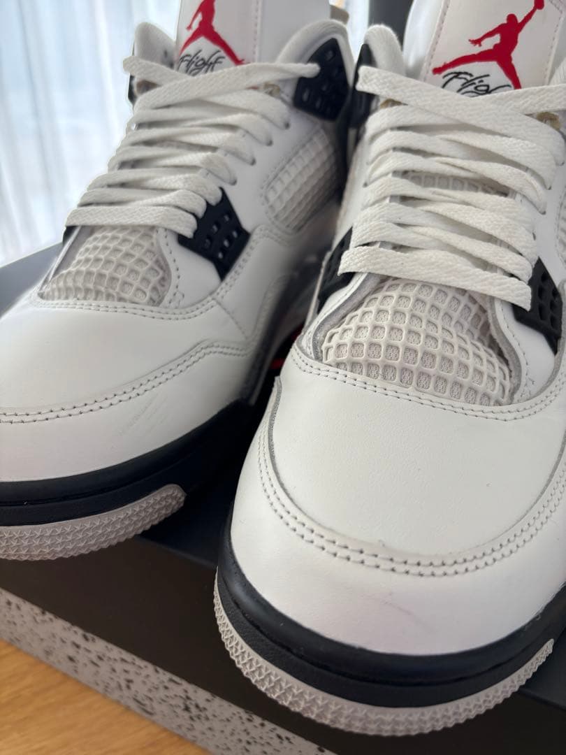 シューズ(男性用) NIKE AIR JORDAN 4 RETRO 28cm
